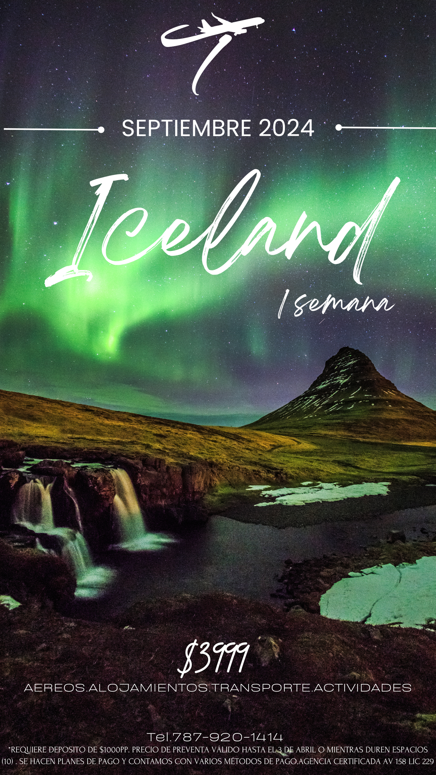 PREVENTA ICELAND - SEPTIEMBRE 2024