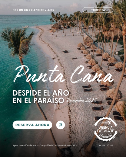 PUNTA CANA - DESPEDIDA DE AÑO 2024