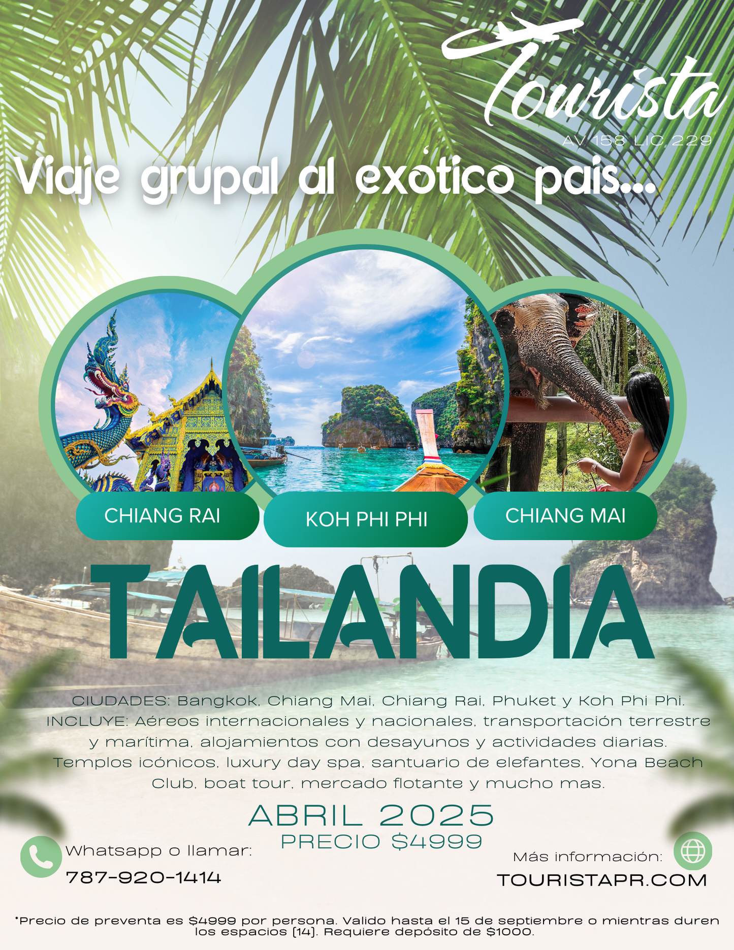 TAILANDIA - ABRIL 2025